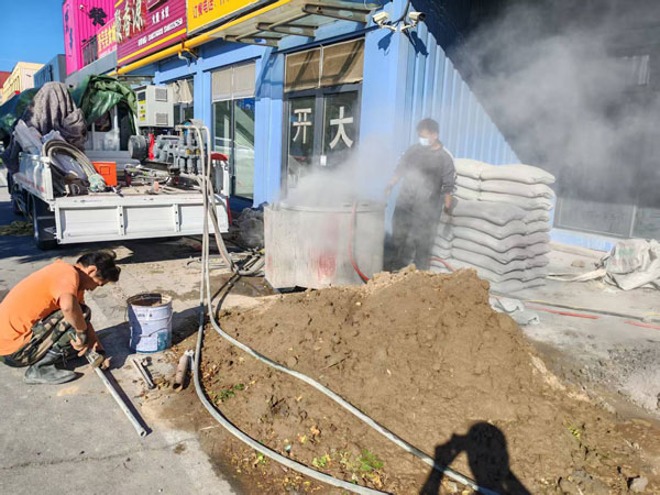 雅江顶管注浆加固
